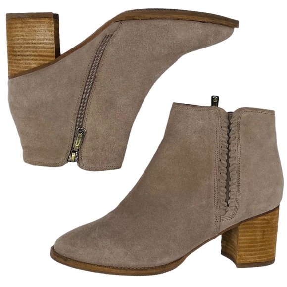 Blondo Nina Suede Waterproof Block Heel 